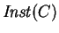 $\mathit {Inst}({C})$