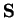 ${\bf S}$