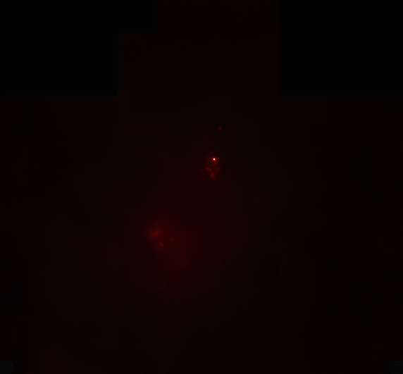 The Orion Nebula with different cut