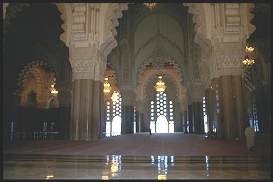 INTERNO DELLA MOSCHEA