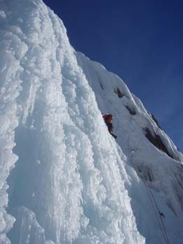 Sul terzo tiro di Right-Hand Lower Weeping Wall (1)